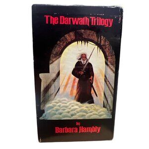 Vintage The Darwath Trilogy By Barbara Hambly Soft Cover Slipcase DelRey See Pic